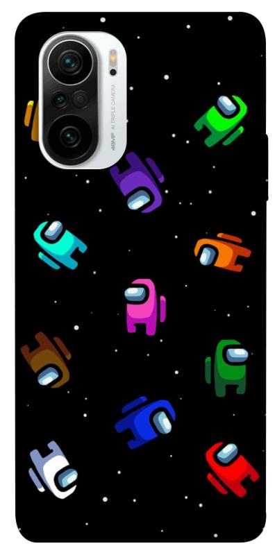Чехол itsPrint Among us pattern для Xiaomi Redmi K40 / K40 Pro / K40 Pro+ / Poco F3, игры, купить оптом с доставкой