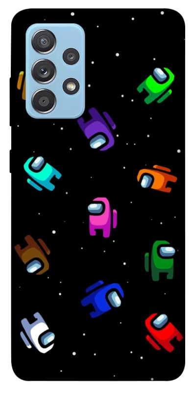 Чохол itsPrint Among us pattern для Samsung Galaxy A52 4G / A52 5G, ігри, купити оптом з доставкою