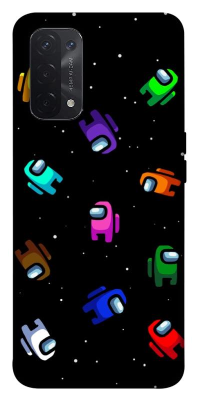 Чехол itsPrint Among us pattern для Oppo A54 4G, игры, купить оптом с доставкой