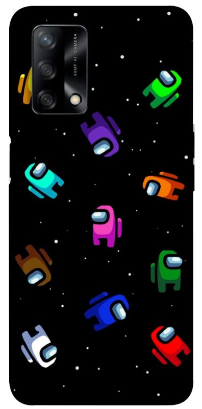 Чохол itsPrint Among us pattern для Oppo A74 4G, ігри, купити оптом з доставкою