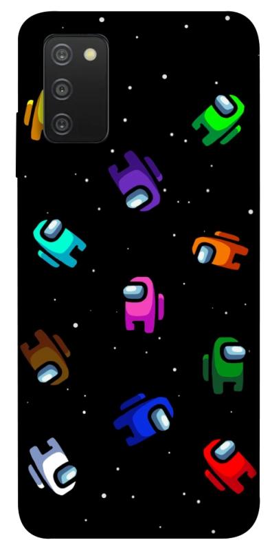 Чохол itsPrint Among us pattern для Samsung Galaxy A03s, ігри, купити оптом з доставкою