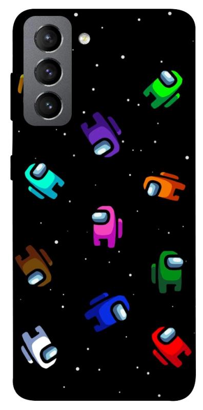 Чохол itsPrint Among us pattern для Samsung Galaxy S21 FE, ігри, купити оптом з доставкою