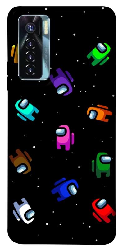 Чохол itsPrint Among us pattern для TECNO Camon 17 Pro, ігри, купити оптом з доставкою
