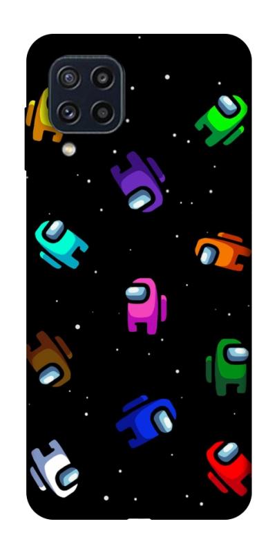 Чохол itsPrint Among us pattern для Samsung Galaxy M32, ігри, купити оптом з доставкою
