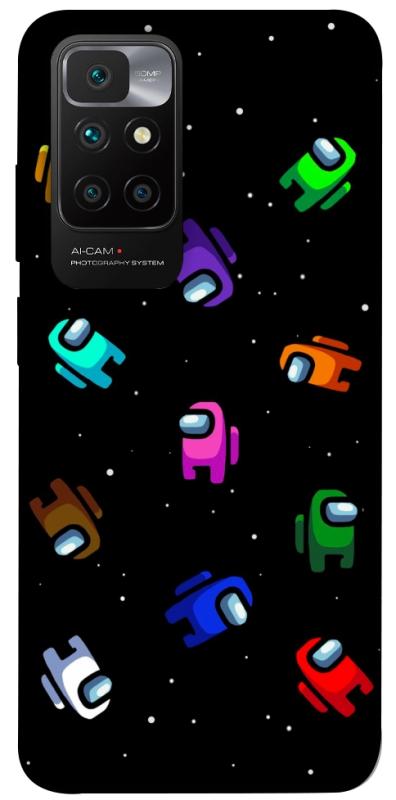 Чохол itsPrint Among us pattern для Xiaomi Redmi 10, ігри, купити оптом з доставкою