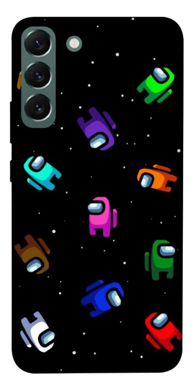 Чехол itsPrint Among us pattern для Samsung Galaxy S22+, игры, купить оптом с доставкой