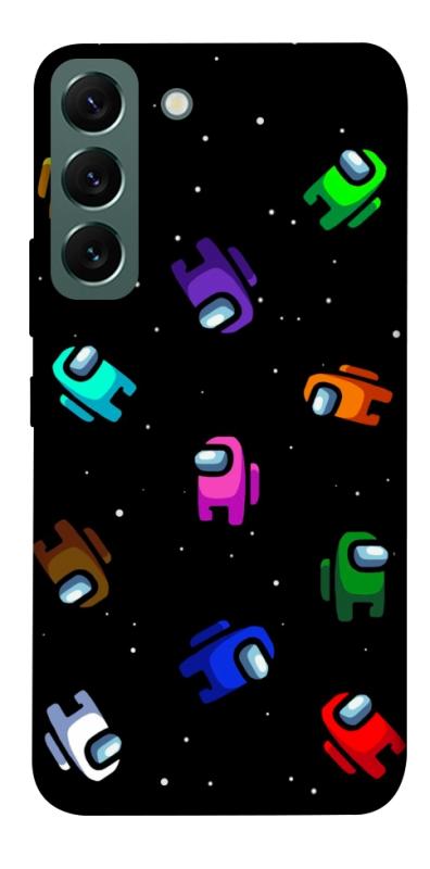 Чехол itsPrint Among us pattern для Samsung Galaxy S22, игры, купить оптом с доставкой
