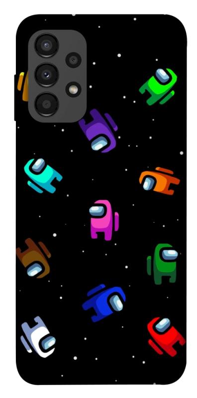 Чохол itsPrint Among us pattern для Samsung Galaxy A13 4G, ігри, купити оптом з доставкою