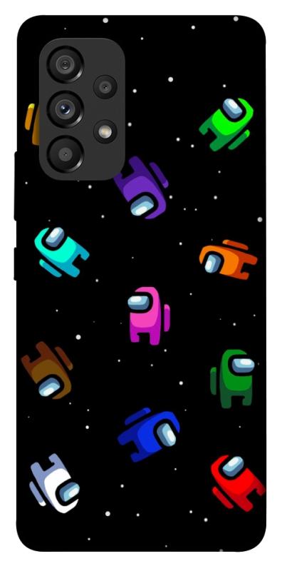 Чохол itsPrint Among us pattern для Samsung Galaxy A53 5G, ігри, купити оптом з доставкою