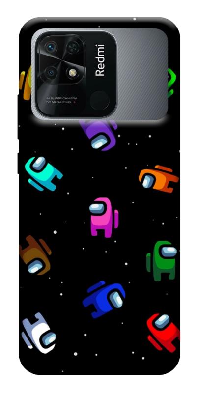 Чехол itsPrint Among us pattern для Xiaomi Redmi 10C, игры, купить оптом с доставкой