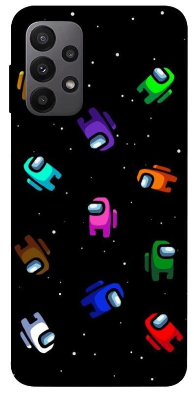 Чехол itsPrint Among us pattern для Samsung Galaxy A23 4G, игры, купить оптом с доставкой