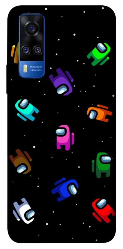 Чохол itsPrint Among us pattern для Vivo Y51a, ігри, купити оптом з доставкою