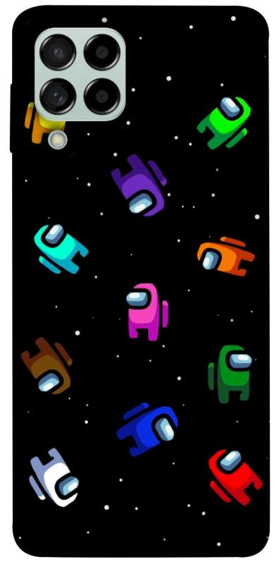 Чехол itsPrint Among us pattern для Samsung Galaxy M53 5G, игры, купить оптом с доставкой