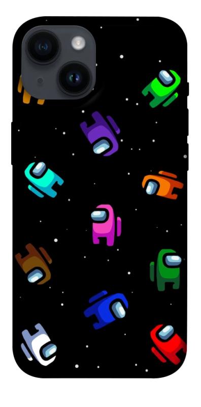 Чехол itsPrint Among us pattern для Apple iPhone 14 (6.1"), игры, купить оптом с доставкой
