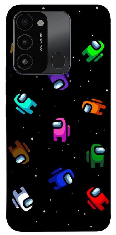 Чохол itsPrint Among us pattern для TECNO Spark 8C, ігри, купити оптом з доставкою
