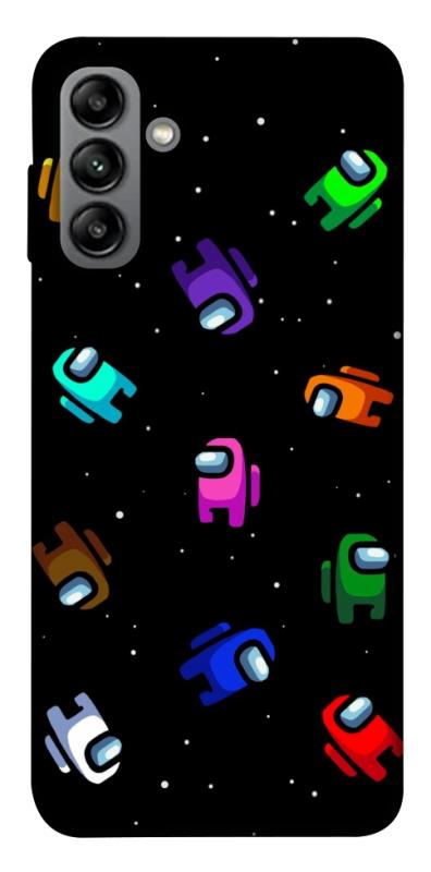 Чехол itsPrint Among us pattern для Samsung Galaxy A04s, игры, купить оптом с доставкой