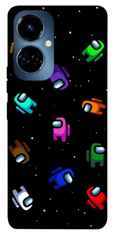 Чехол itsPrint Among us pattern для TECNO Camon 19 (CI6n) / 19 Pro (CI8n), игры, купить оптом с доставкой