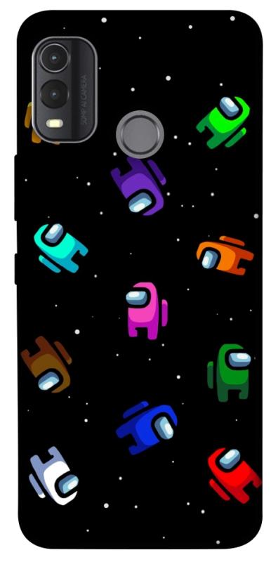 Чехол itsPrint Among us pattern для Nokia G11 Plus, игры, купить оптом с доставкой