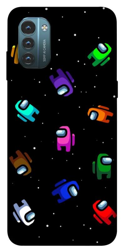 Чохол itsPrint Among us pattern для Nokia G21, ігри, купити оптом з доставкою