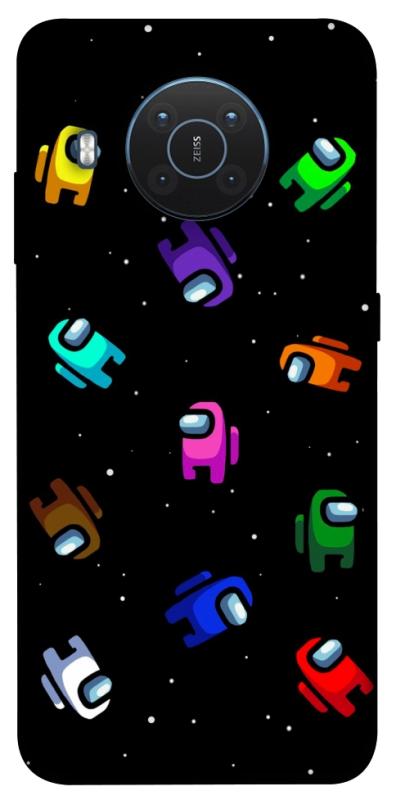 Чохол itsPrint Among us pattern для Nokia X10 / X20, ігри, купити оптом з доставкою