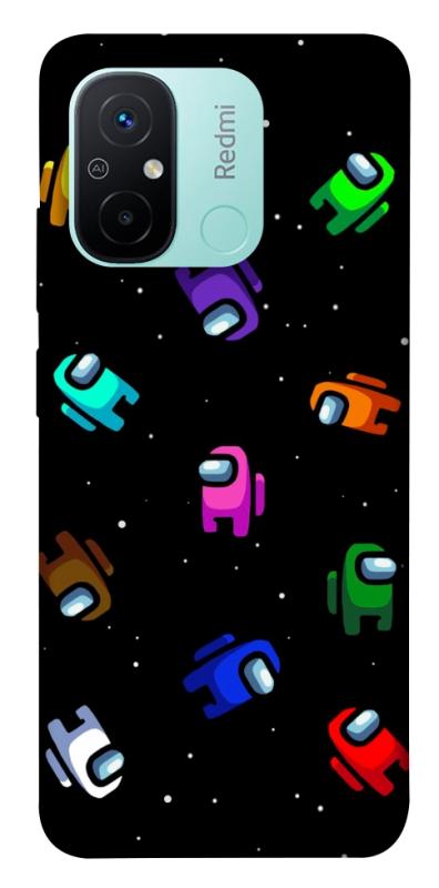 Чохол itsPrint Among us pattern для Xiaomi Redmi 12C, ігри, купити оптом з доставкою