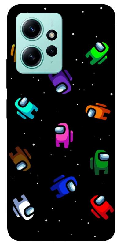 Чохол itsPrint Among us pattern для Xiaomi Redmi Note 12 4G, ігри, купити оптом з доставкою