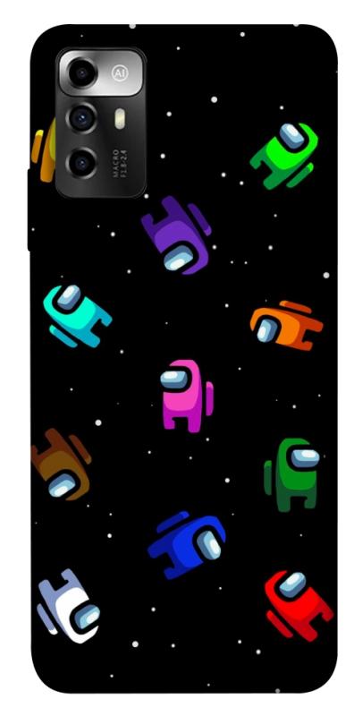 Чехол itsPrint Among us pattern для ZTE Blade A72, игры, купить оптом с доставкой