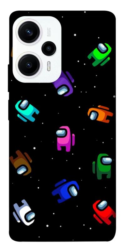 Чохол itsPrint Among us pattern для Xiaomi Poco F5 / Note 12 Turbo, ігри, купити оптом з доставкою