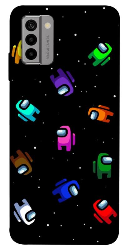 Чохол itsPrint Among us pattern для Nokia G22, ігри, купити оптом з доставкою