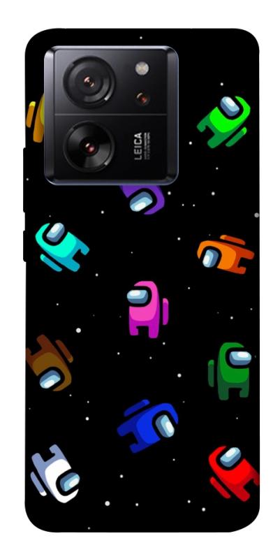 Чохол itsPrint Among us pattern для Xiaomi 13T, ігри, купити оптом з доставкою