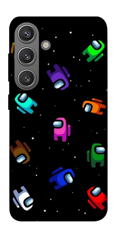 Чохол itsPrint Among us pattern для Samsung Galaxy S24+, ігри, купити оптом з доставкою