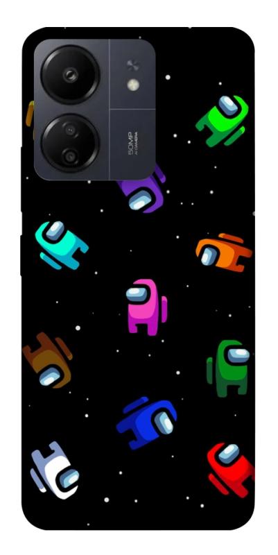 Чехол itsPrint Among us pattern для Xiaomi Redmi 13C, игры, купить оптом с доставкой