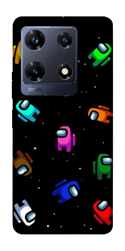 Чехол itsPrint Among us pattern для Infinix Note 30 Pro, игры, купить оптом с доставкой