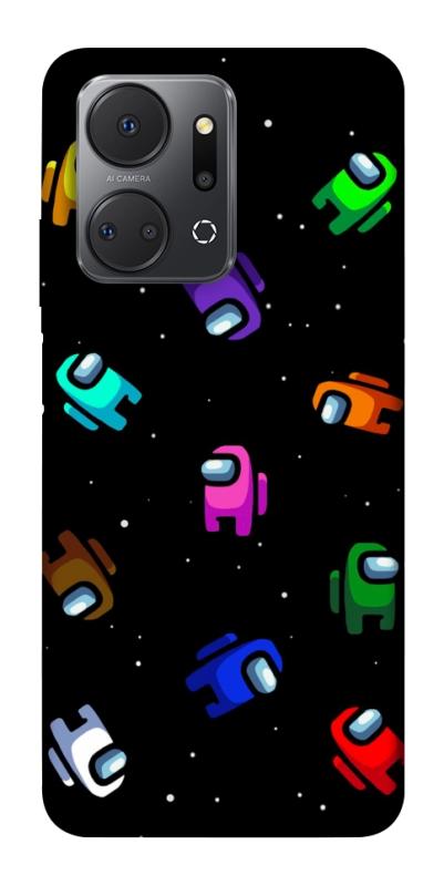Чехол itsPrint Among us pattern для Huawei Honor X7a, игры, купить оптом с доставкой