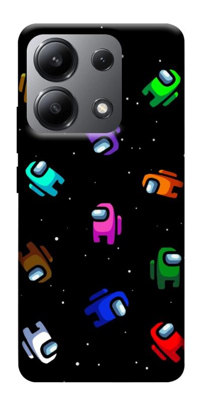 Чехол itsPrint Among us pattern для Xiaomi Redmi Note 13 4G, игры, купить оптом с доставкой