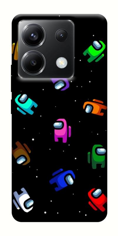 Чехол itsPrint Among us pattern для Xiaomi Poco X6, игры, купить оптом с доставкой