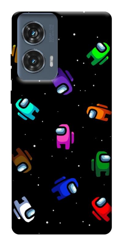 Чохол itsPrint Among us pattern для Motorola Edge 50 Fusion, ігри, купити оптом з доставкою