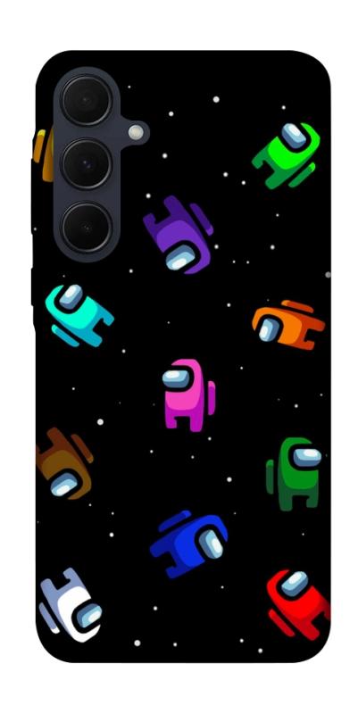 Чехол itsPrint Among us pattern для Samsung Galaxy A35, игры, купить оптом с доставкой
