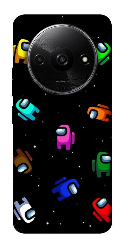 Чехол itsPrint Among us pattern для Xiaomi Redmi A3, игры, купить оптом с доставкой