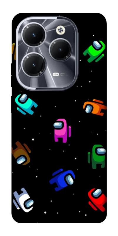 Чехол itsPrint Among us pattern для Infinix Hot 40, игры, купить оптом с доставкой