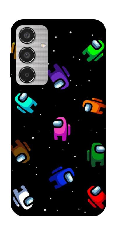 Чохол itsPrint Among us pattern для Samsung Galaxy M35 5G, ігри, купити оптом з доставкою