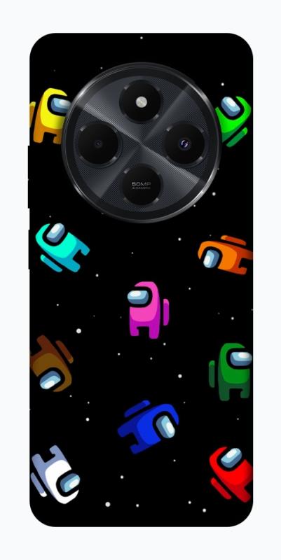 Чехол itsPrint Among us pattern для Xiaomi Redmi 14C / Poco C75, игры, купить оптом с доставкой