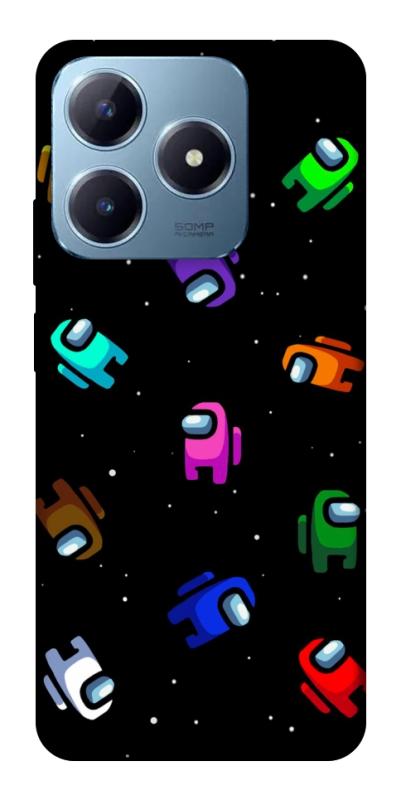 Чехол itsPrint Among us pattern для Realme C63 4G, игры, купить оптом с доставкой