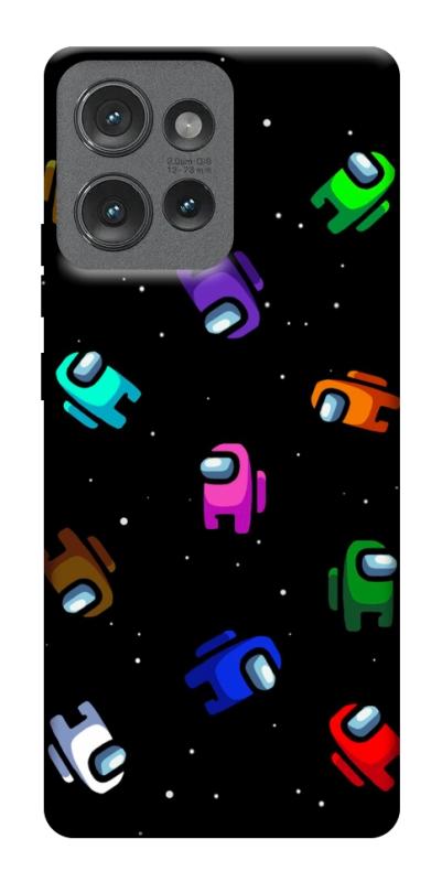 Чехол itsPrint Among us pattern для Motorola Edge 50, игры, купить оптом с доставкой