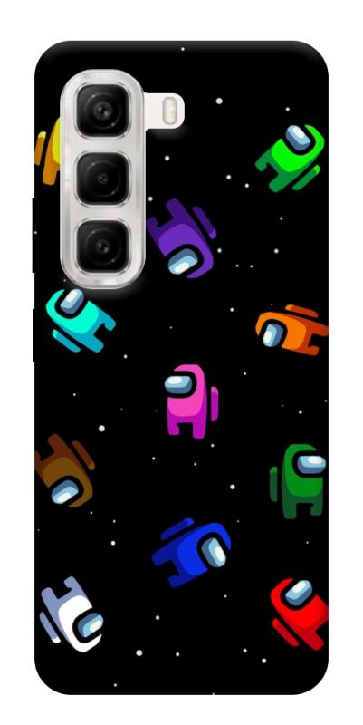 Чохол itsPrint Among us pattern для Infinix Hot 50 4G, ігри, купити оптом з доставкою