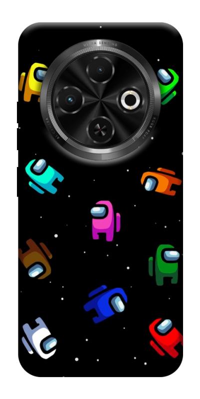Чохол itsPrint Among us pattern для TECNO Spark 30C, ігри, купити оптом з доставкою