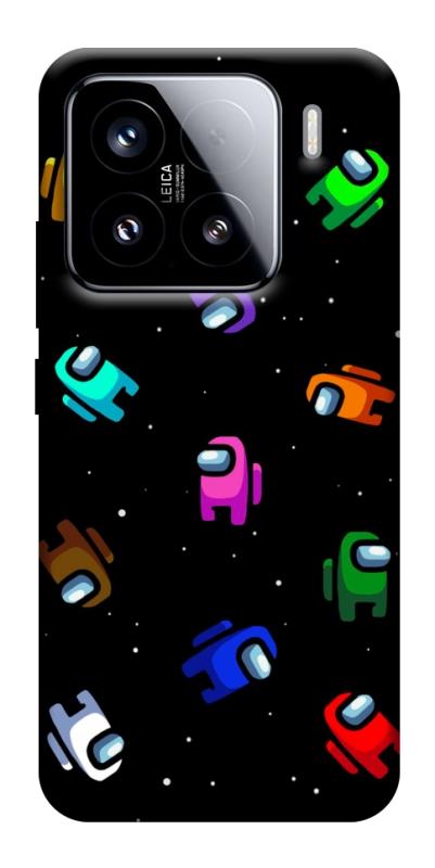 Чехол itsPrint Among us pattern для Xiaomi 15, игры, купить оптом с доставкой