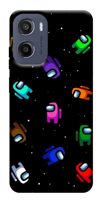 Чохол itsPrint Among us pattern для Motorola Moto G05, ігри, купити оптом з доставкою