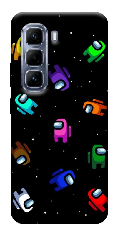 Чехол itsPrint Among us pattern для Infinix Hot 50 Pro, игры, купить оптом с доставкой