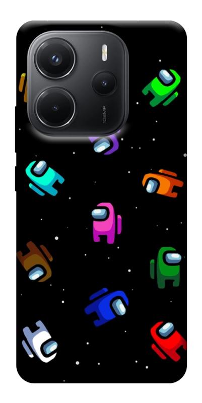 Чохол itsPrint Among us pattern для Xiaomi Redmi Note 14 4G (Europe version), ігри, купити оптом з доставкою